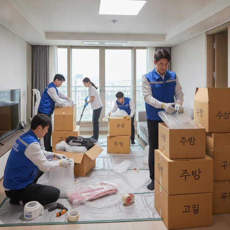 포장이사 현장 이미지
