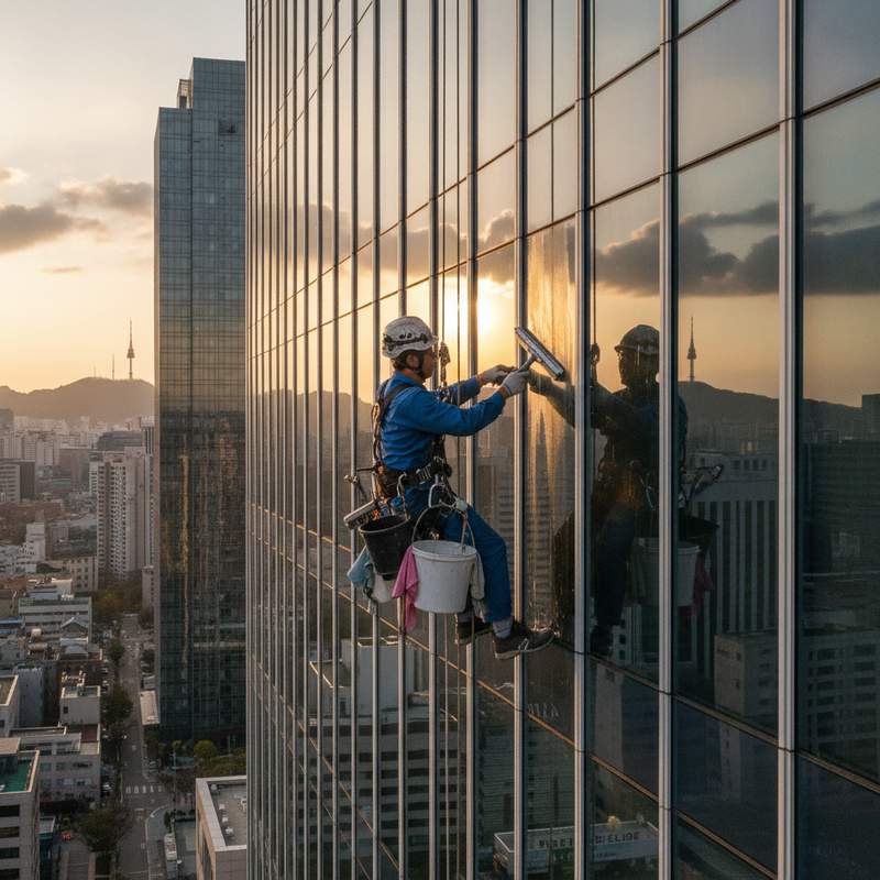 상가청소 관리 이미지
