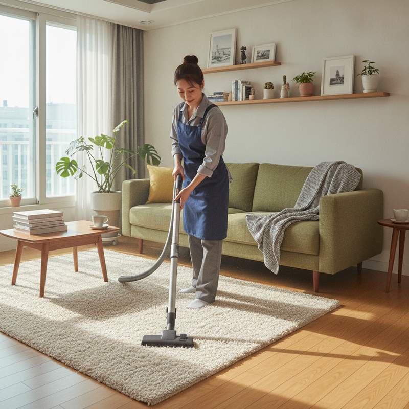 거주청소 관리 이미지