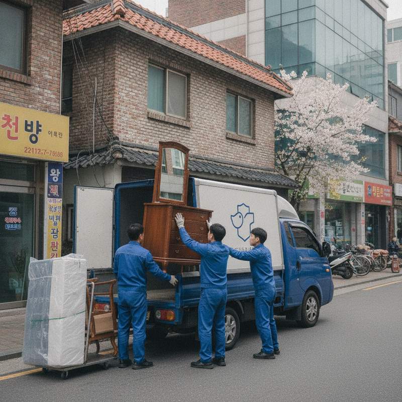 용달이사 작업 이미지